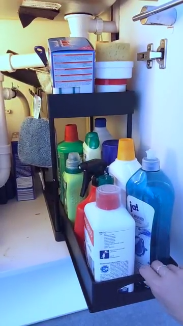 2-Tier Sliding Under-Sink Organizer (2-Pack)
